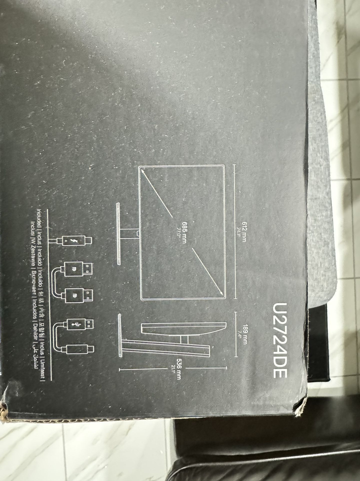 Dell UltraSharp 27 Thunderbolt™ Hub Monitor - U2724DE QHD Brand New Sealed