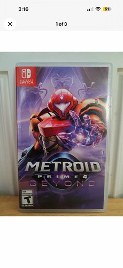 Metroid prime 4 switch 1 2 Nintendo works good