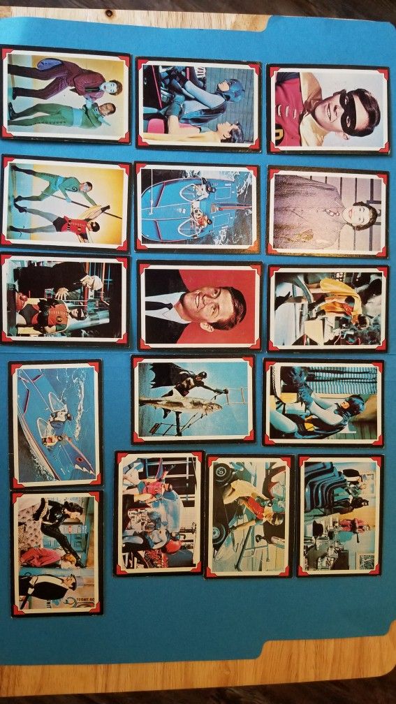 Robin Batman TV series 1960 Collectible Trading Cards
