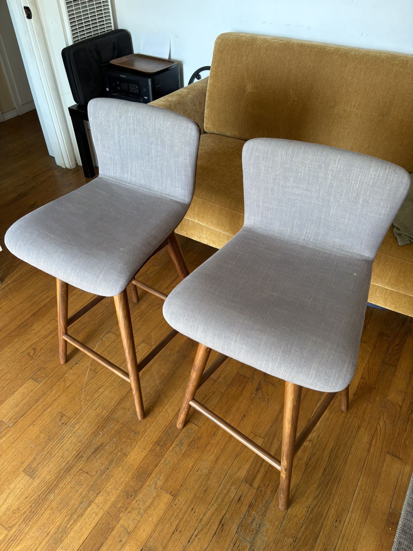 Article Swivel Bar Stools