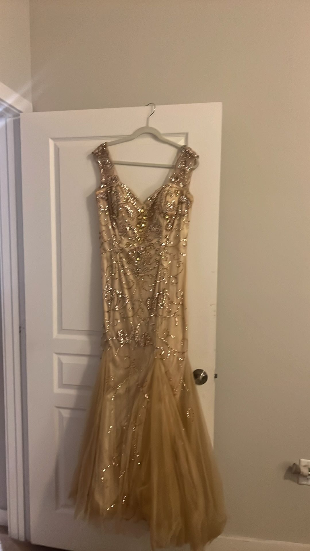 Gold Final Dress