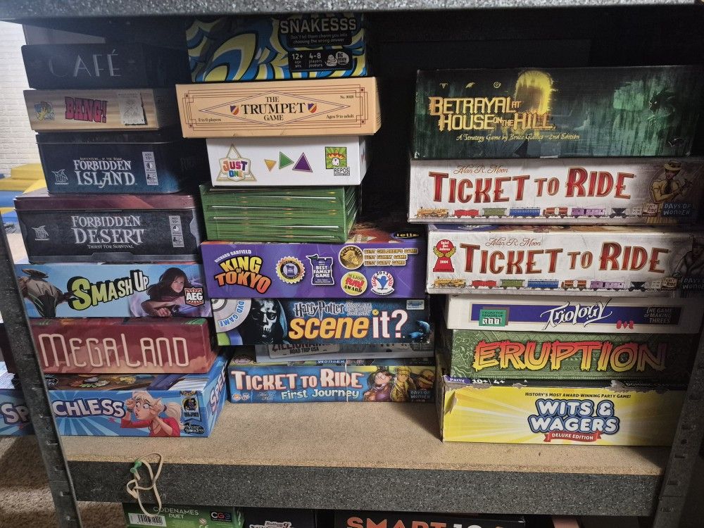 Lots Of Board Games For The Holidays