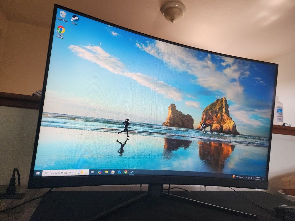 Msi 31" Gaming Monitor 144hz, Curved Display