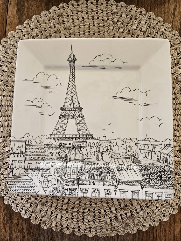 222 Fifth City Scenes Plates (China)