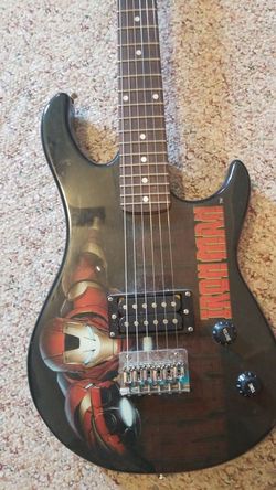 Iron man guitar