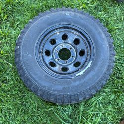 4 Tires With Rims Lt 245/75r16