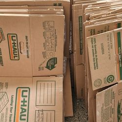 U-Haul Boxes- Only Used Once