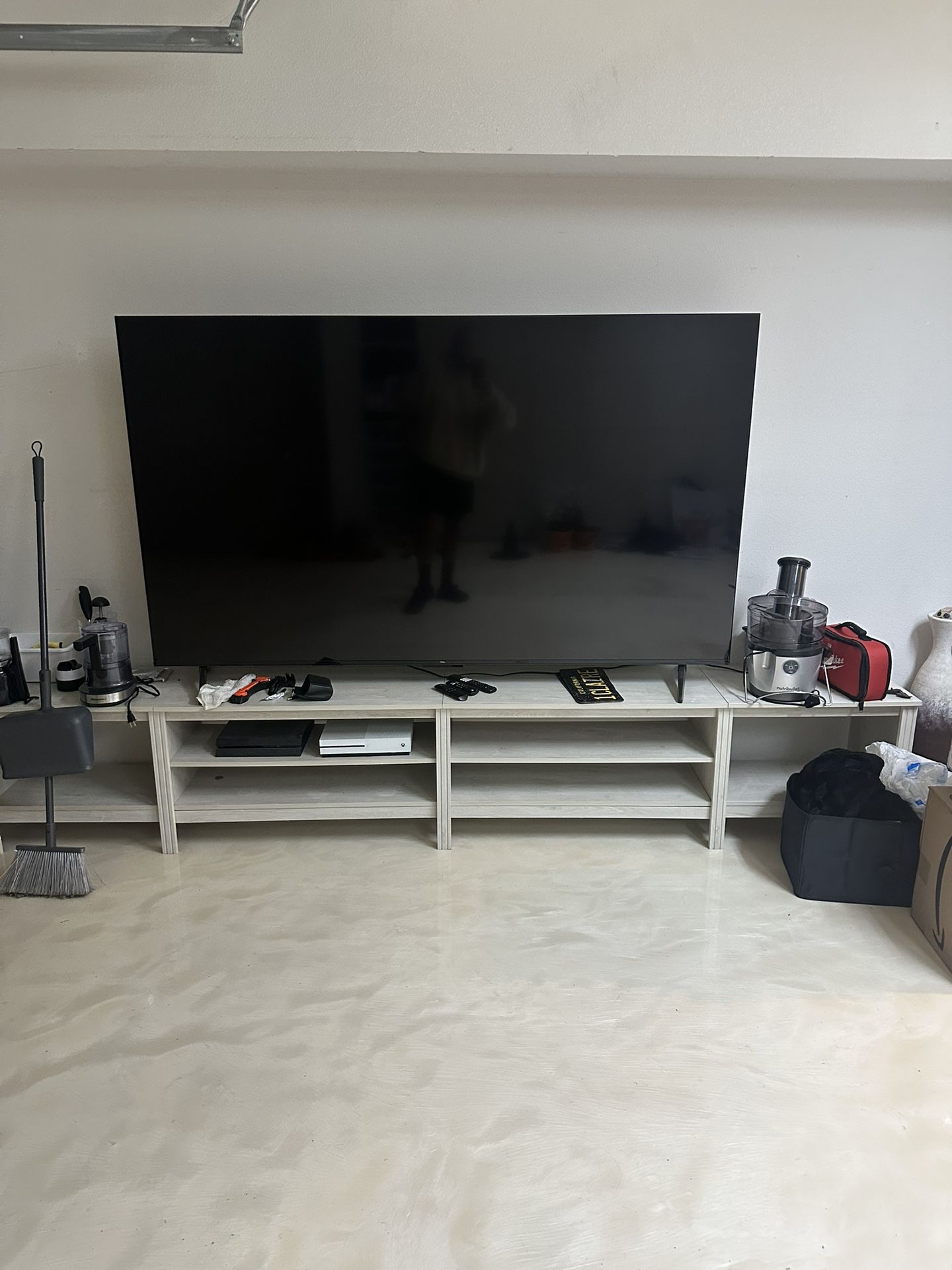 TCL 85inch & T.V Stand