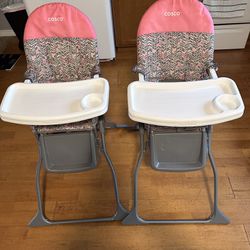 HIGHCHAIR FOLDABLE DOWN TO ABLUT 2FEET 
