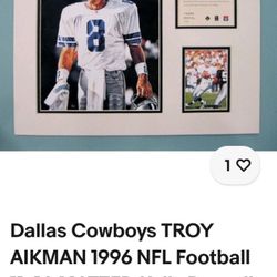 Dallas Cowboys TROY AIKMAN  PRINT