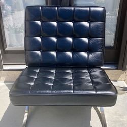 Two Barcelona Style Chairs 