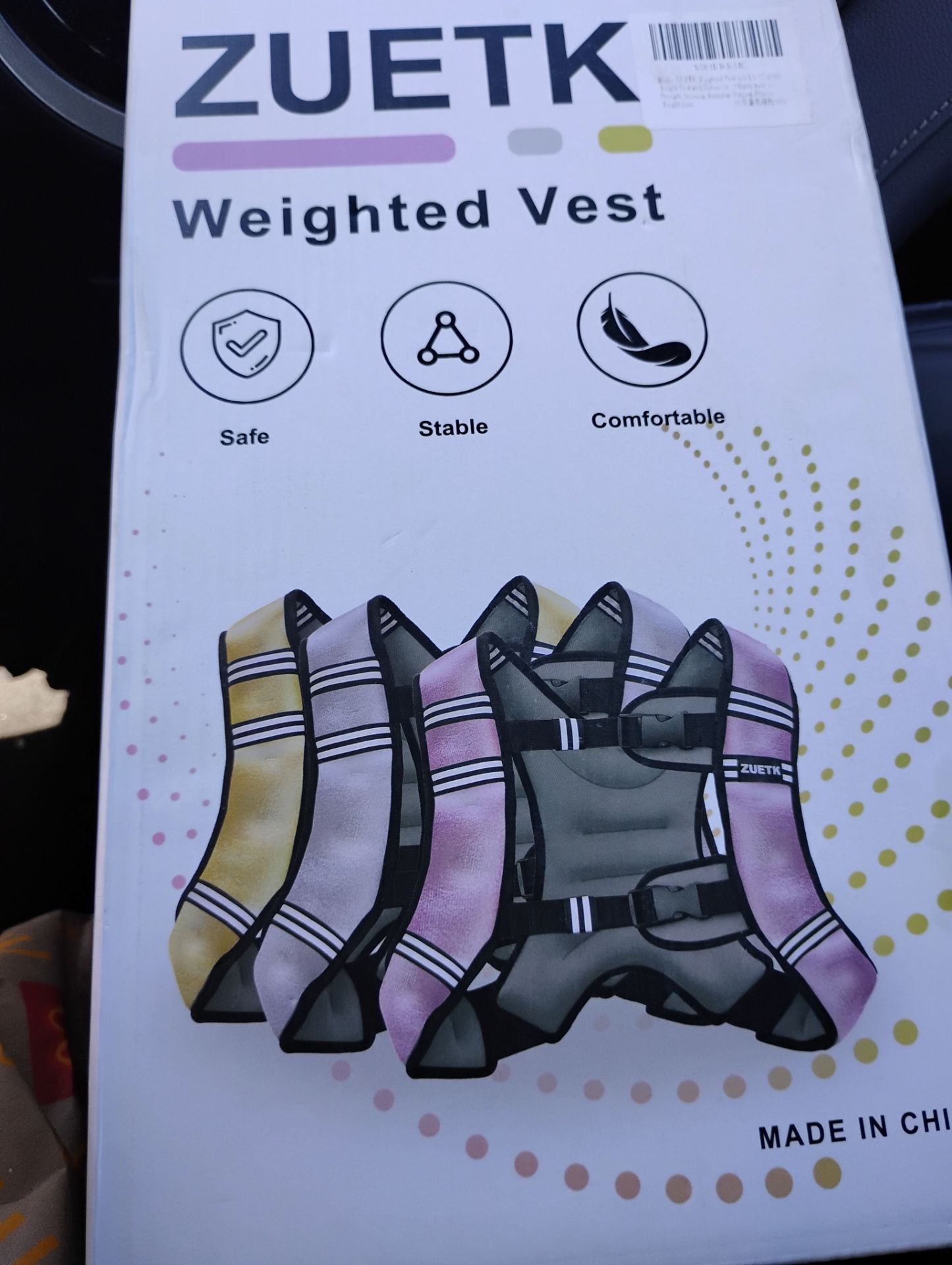 ZUETK (6 lb) Weighted Vest
