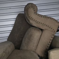 Brown Couch Set Used