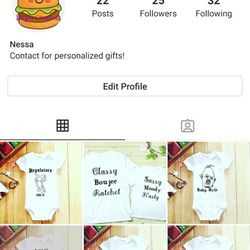 Baby Onesie & Mommy And Me Shirts