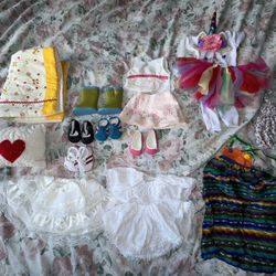 American Girl/18in doll clothing lot 