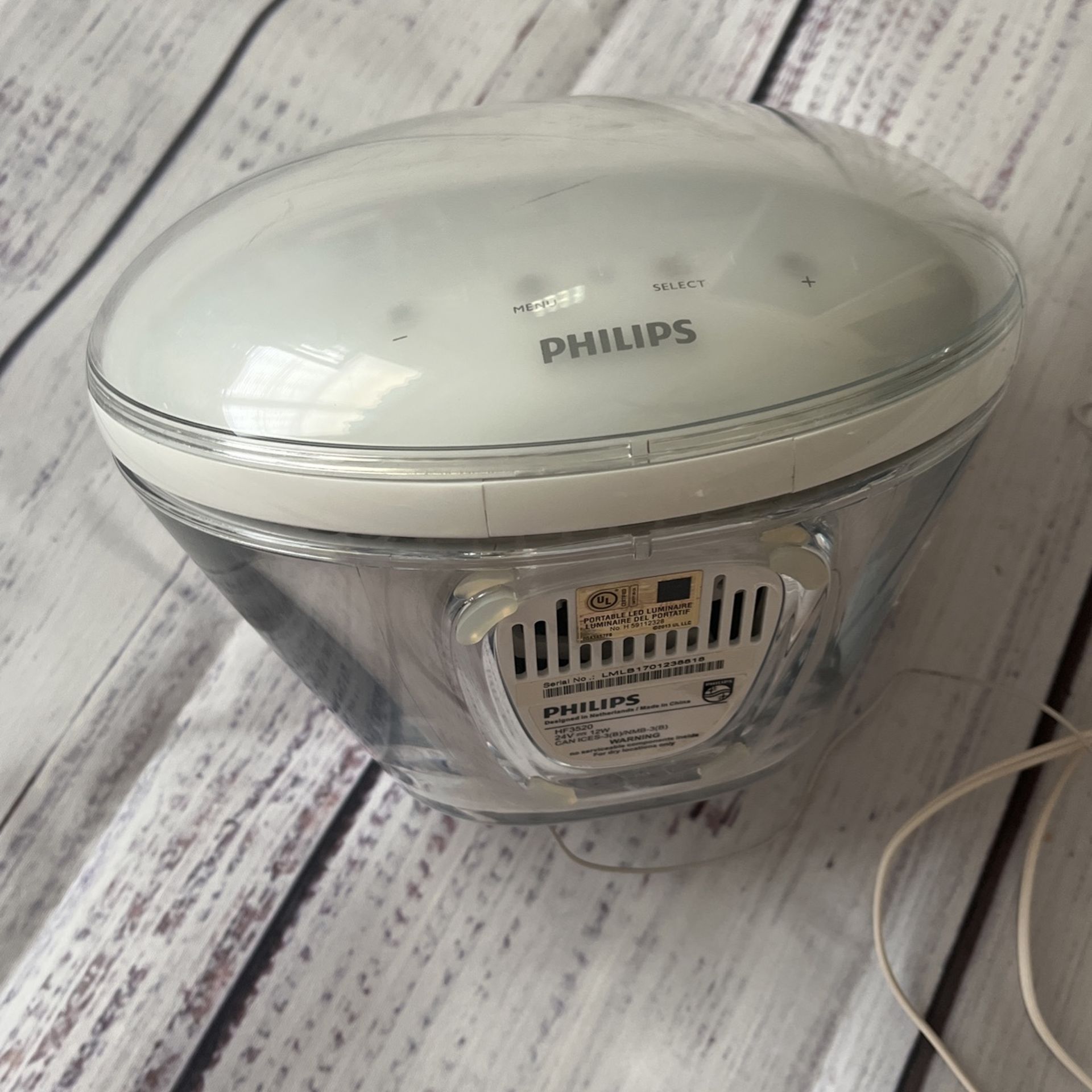 Phillips Smart sleep Wake Up Alarm Clock Radio