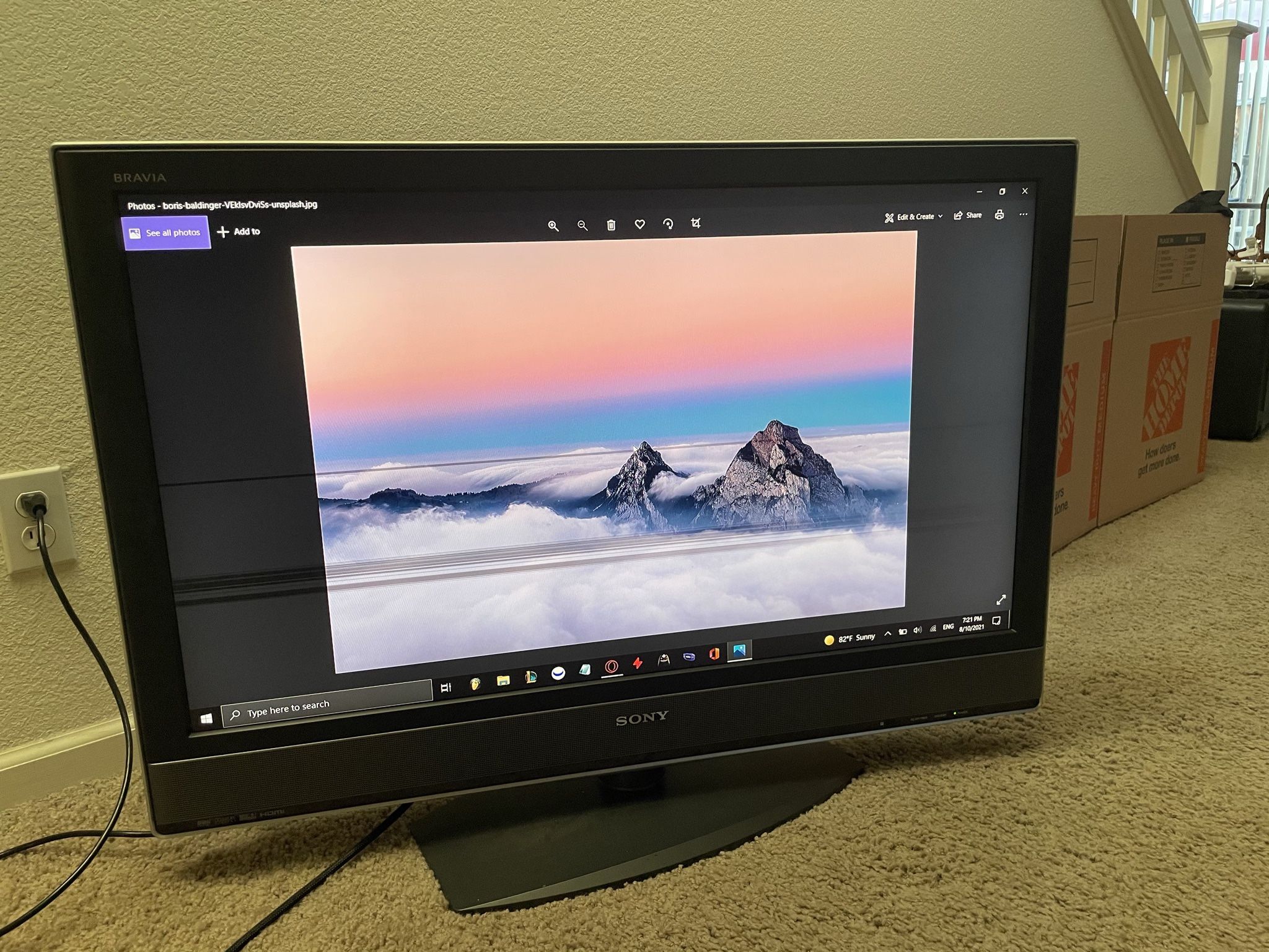 Sony Bravia 40” TV KDL-40V2500