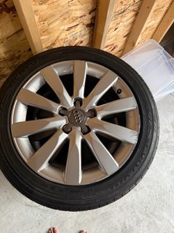 Rin and tire Audi a4 2013