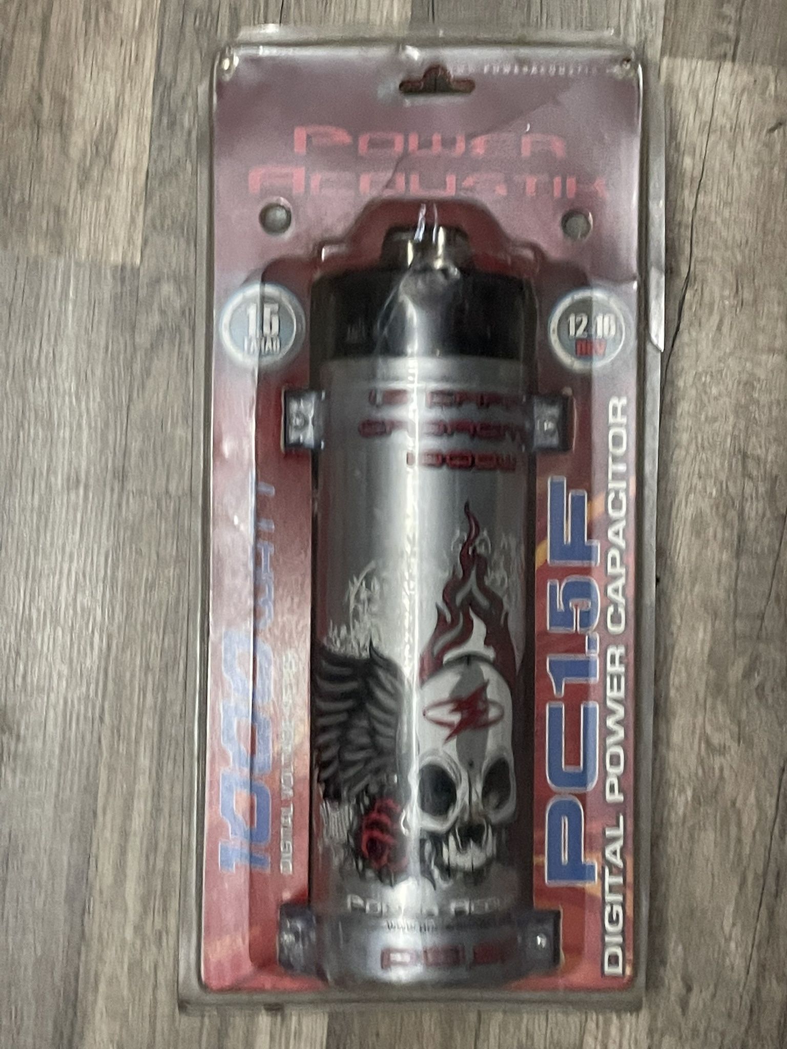 Digital Power Capacitor 1000 Watts 1.5 Farad for Subwoofer AMP(Power Acoustik)