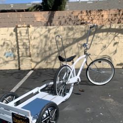 Lowrider rider Bike And Trailer 