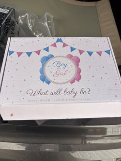Gender reveal kit