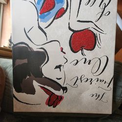 Snow white canvas