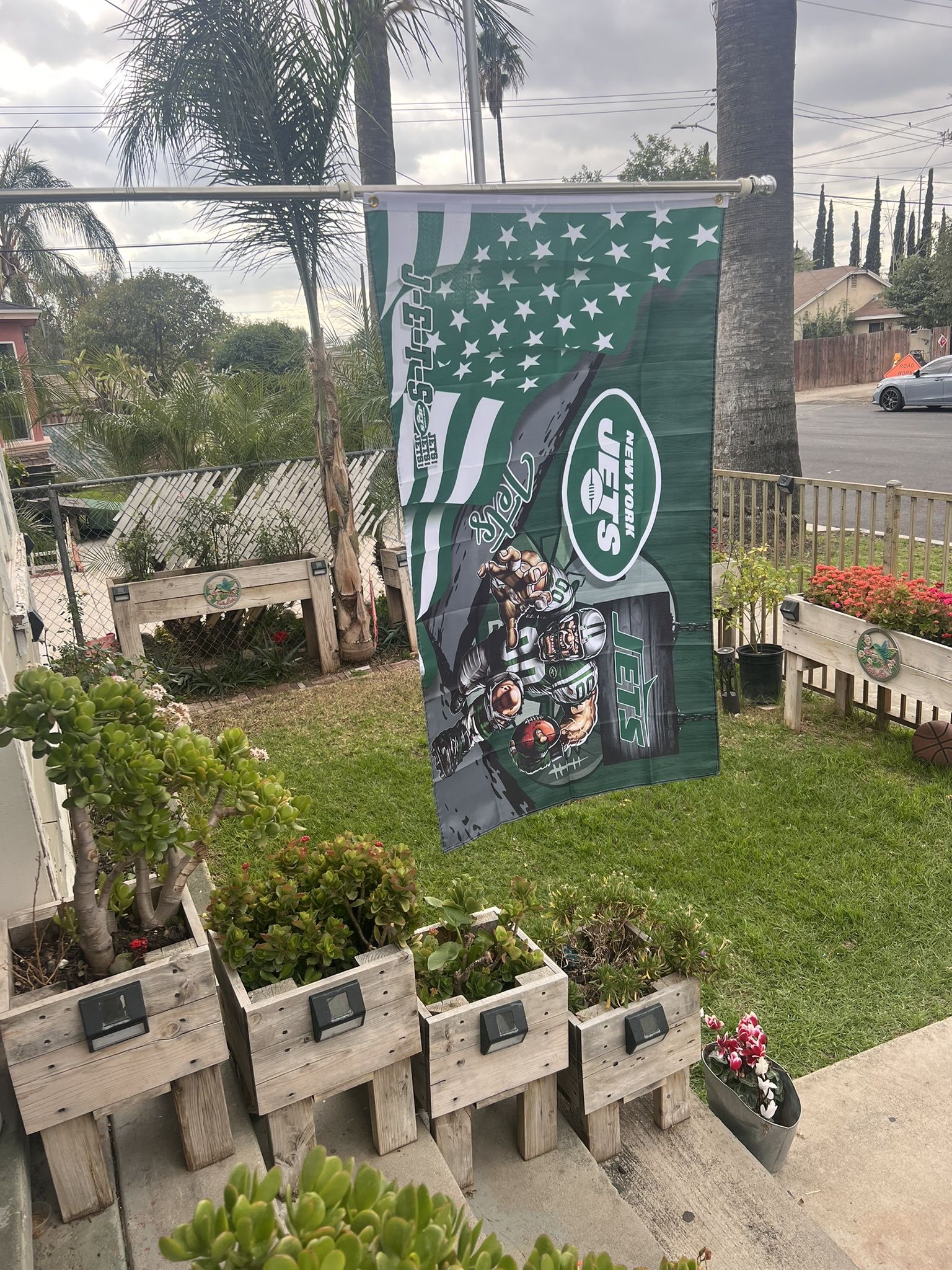 Jets Flag Size 3ftx5ft