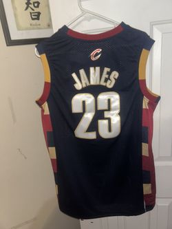 NBA Cleveland Cavaliers LeBron James jersey size xl