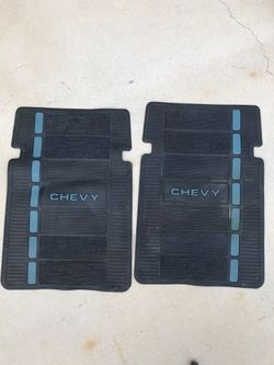 Lot of 2 - Chevy Floor Mats