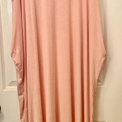 Pink Sleeveless Dress, XL