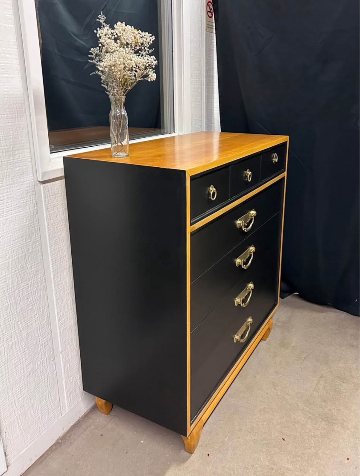 Midcentury 1930s chest refurbished