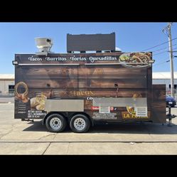 16x8 Fully Loaded Food Trailer 