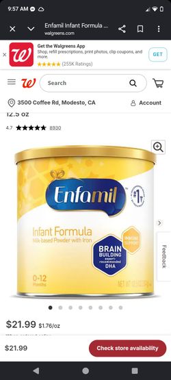 Baby formula