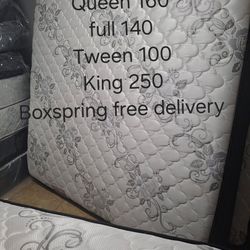 Mattress Pillow Top New