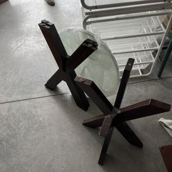 Glass Side Tables 