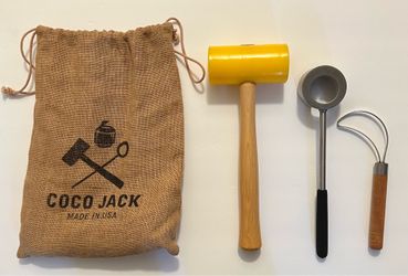 Coco Jack Coconut Opening Tool Kit – Made in USA | Gently Used | Complete Set