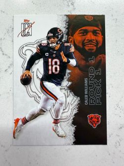 2025 Topps Signature Class Football Caleb Williams Chicago Bears