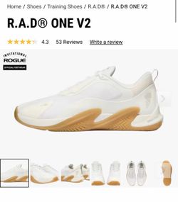 R. A. D one V2 shoe
