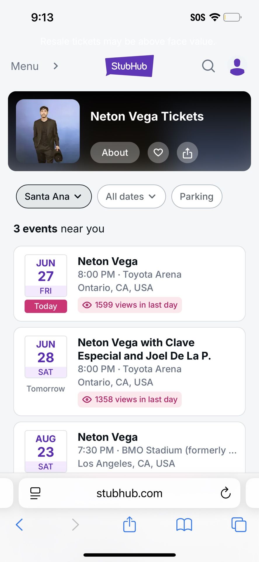 Neton Vega Concert