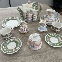 Vintage miniature  country