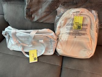 Gym Duffle & Backpack