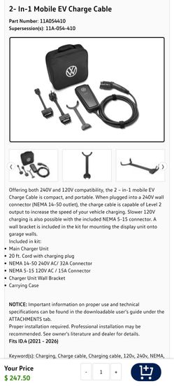 Electric car charger