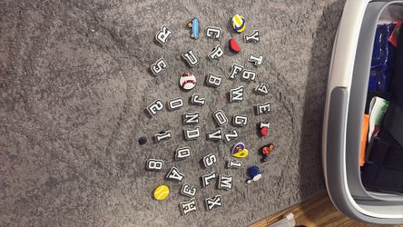 Croc charmed 50 cents each