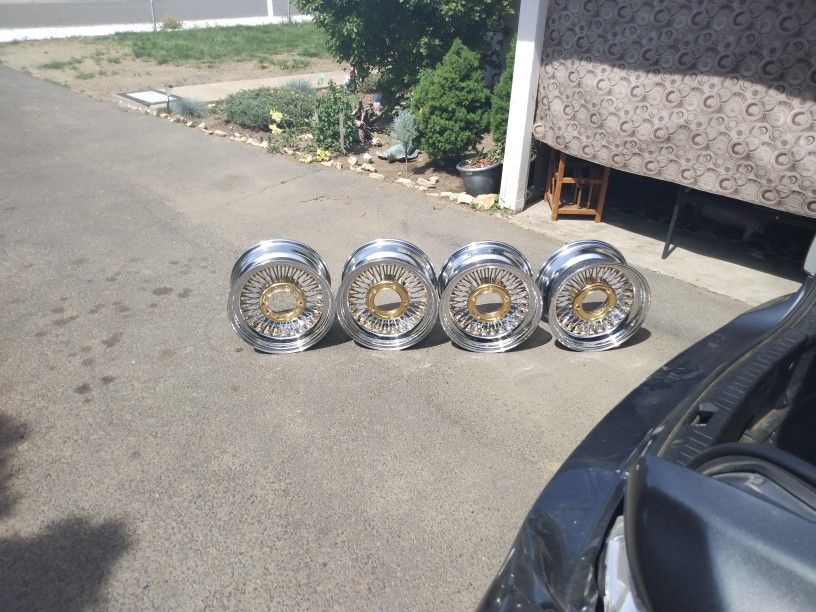 Dayton Wire Spoke Wheels 15 In