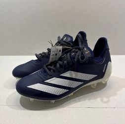 Adidas Adizero Electric.1 Navy White Football Cleats Mens 7.5 IF1915