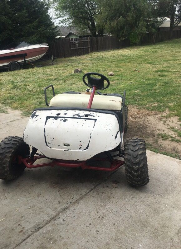 Yamaha golf cart with 339 snowmobile engine
