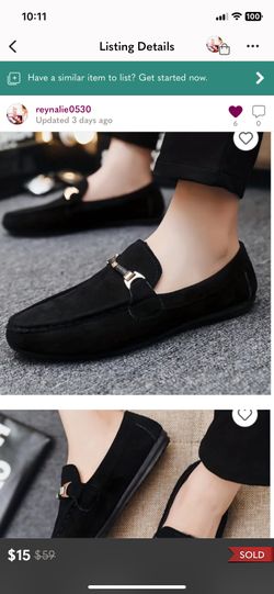 Men’s Dress Loafer Black US size 9