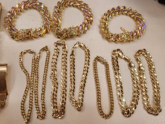 Pulseras Gold Plated 