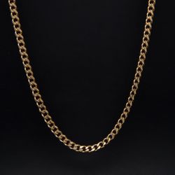 22” 18k Gold Filled Chain (4mm)