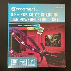 9.8 ft rgb color changing strip light